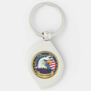 250th Anniversary USA Patriotic 1776–2026 Keychain