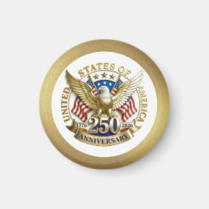 250th Anniversary USA Patriotic   1776–2026 Magnet