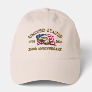 250th Anniversary USA Patriotic 1776–2026 Performance Cap