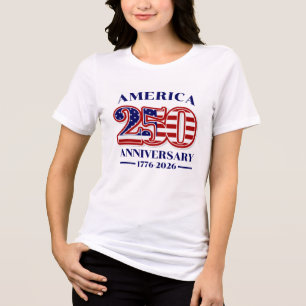 250th Anniversary USA Patriotic 1776–2026 Tri-Blend Shirt