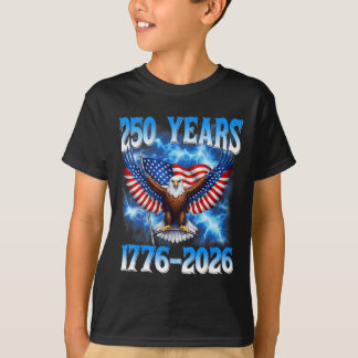 250th Anniversary Usa Patriotic 250 Years 4th July T-Shirt