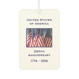 250th Anniversary USA Patriotic American Car