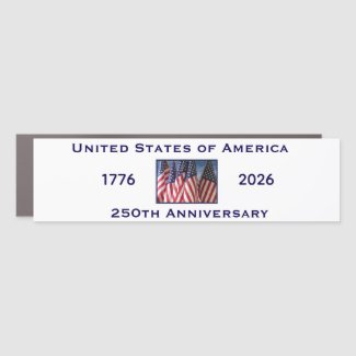 250th Anniversary USA Patriotic American Flag 