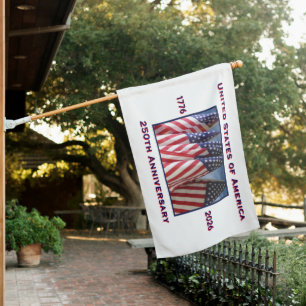 250th Anniversary USA Patriotic American Flags
