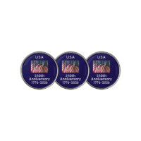 250th Anniversary USA Patriotic American Flags