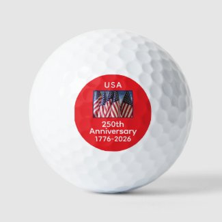 250th Anniversary USA Patriotic American Flags