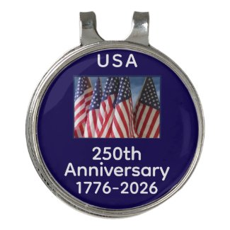 250th Anniversary USA Patriotic American Flags