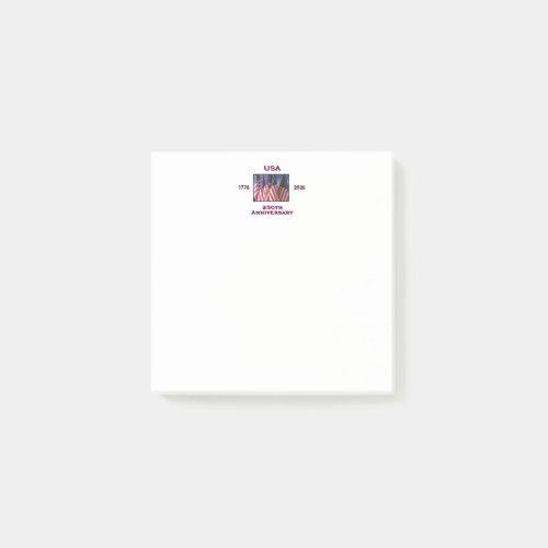 250th Anniversary USA Patriotic American Flags