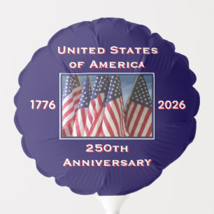 250th Anniversary USA Patriotic  Balloon