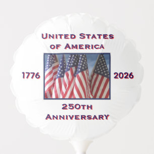 250th Anniversary USA Patriotic  Balloon