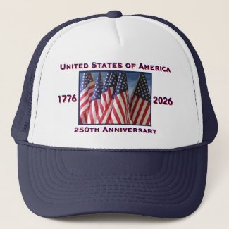 250th Anniversary USA Patriotic Dark Blue