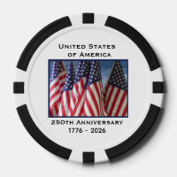 250th Anniversary USA Patriotic Flag Premium Black