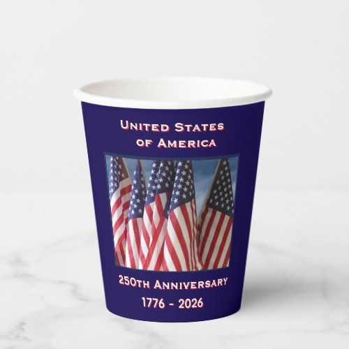 250th Anniversary USA Patriotic Flags 