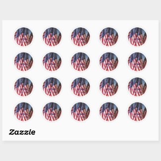 250th Anniversary USA Patriotic Flags Premium