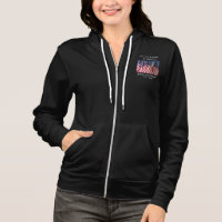 250th Anniversary USA Patriotic Full Zip Black