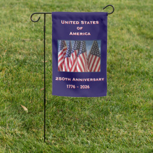 250th Anniversary USA Patriotic Garden Flag