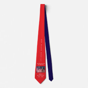 250th Anniversary USA Patriotic God Bless America Neck Tie