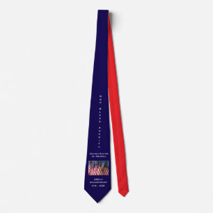 250th Anniversary USA Patriotic God Bless America Neck Tie