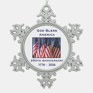 250th Anniversary USA Patriotic God Bless America