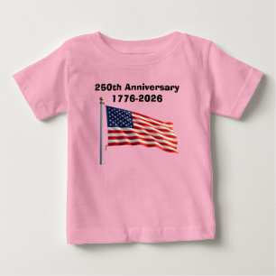 250th Anniversary USA Patriotic Keepsake Baby T-Shirt