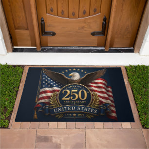 250th Anniversary USA Patriotic Keepsake Doormat