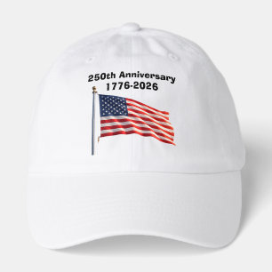 250th Anniversary USA Patriotic Keepsake Hat