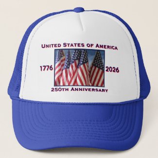 250th Anniversary USA Patriotic Royal Blue
