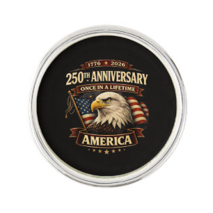 250th Anniversary USA Shirt 250th America Lapel Pin
