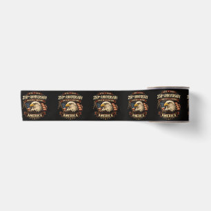 250th Anniversary USA Shirt 250th America Satin Ribbon