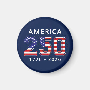 250th Birthday of the United States Magnet