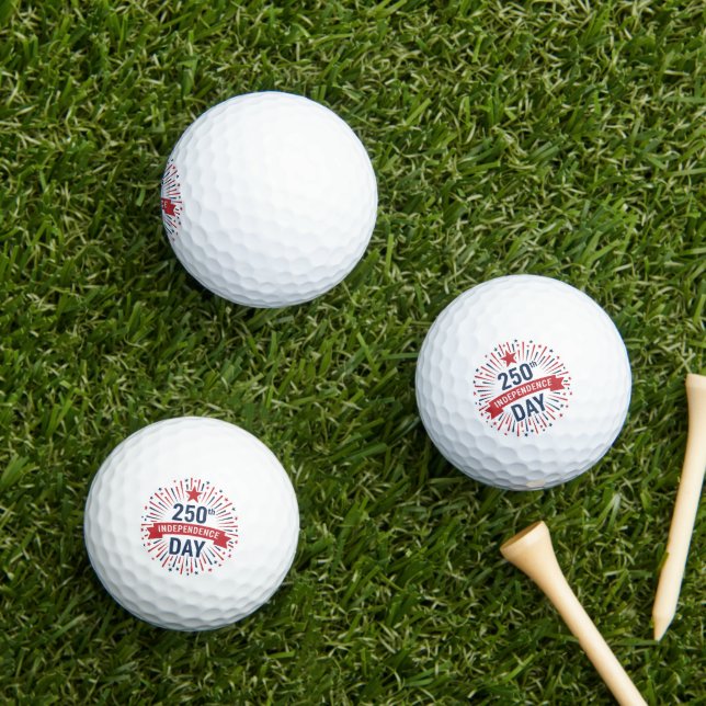 250th Independence Day Golf Balls (Insitu Grass)