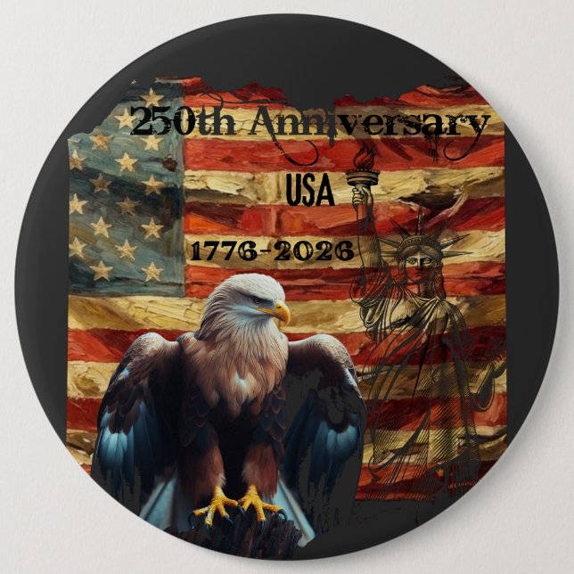 250th United States Semiquincentennial  Button (Front)