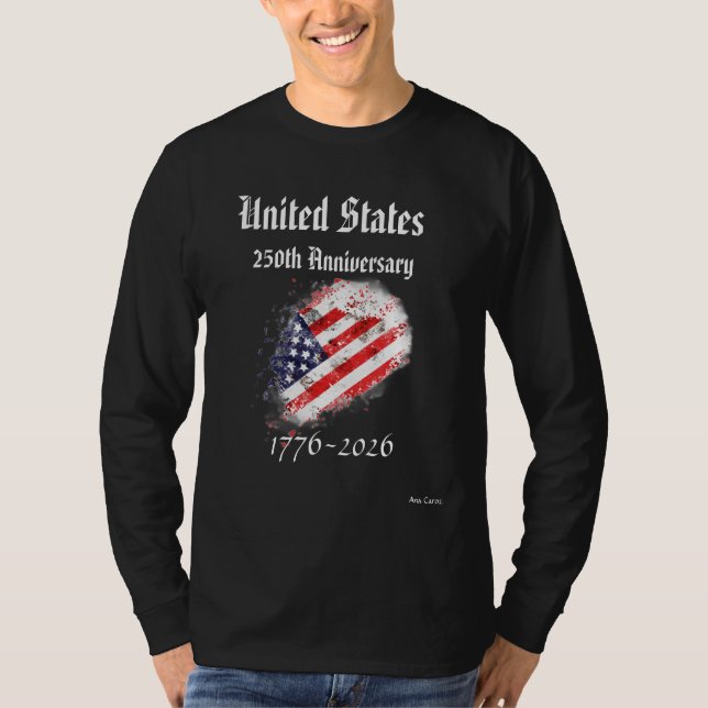 250th USA Anniversary T-Shirt (Front)