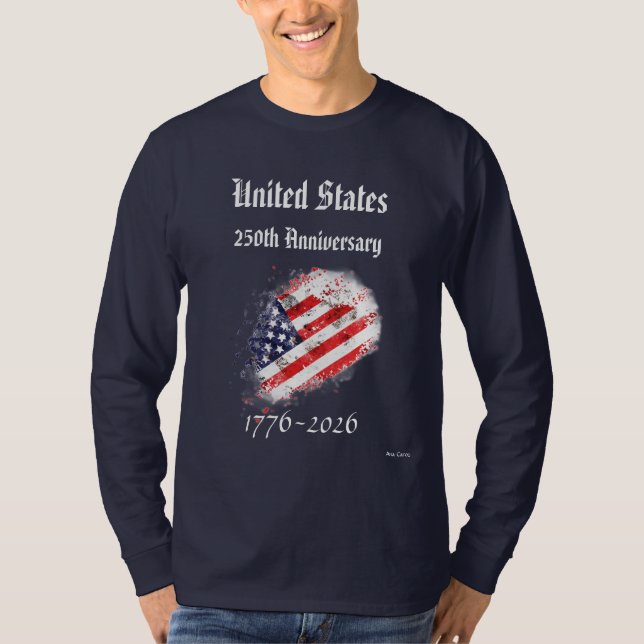 250th USA Anniversary T-Shirt (Front)