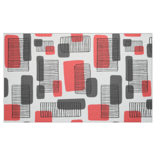 251215 - Tropical Pink and Gray Fabric