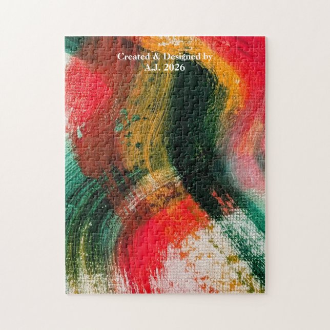 252 Piece Puzzlle  Jigsaw Puzzle (Vertical)