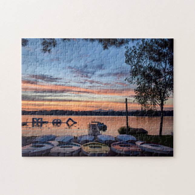 252 Piece Ramah Sunset Jigsaw Puzzle (Horizontal)