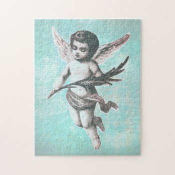 252 Pieces | Vintage Angel Jigsaw Puzzle by paesaggi at Zazzle