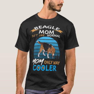 254 Beagle Mom Cooler T-Shirt