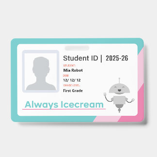 25-26 Always Icecream Badge