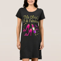 25 AND FABULOUS DAZZLING DIVA DESIGN DRESS