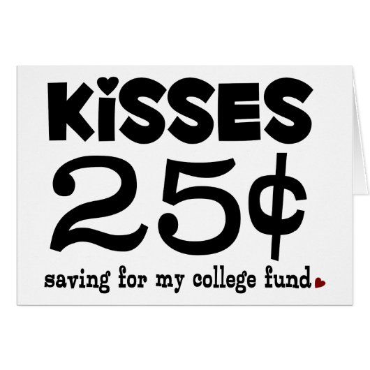 25 Cents Kisses (Front Horizontal)