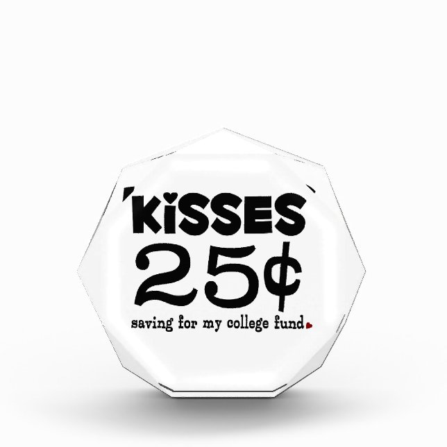 25 Cents Kisses Award (Front)