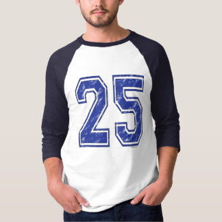 25 Custom Jersey T-Shirt