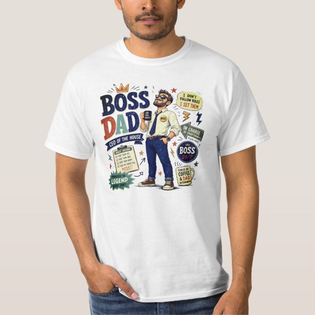 #25  Dad - Pick your size  T-Shirt (Front)