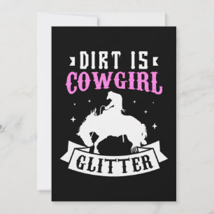 25.Dirt Is Cowgirl Glitter Save The Date