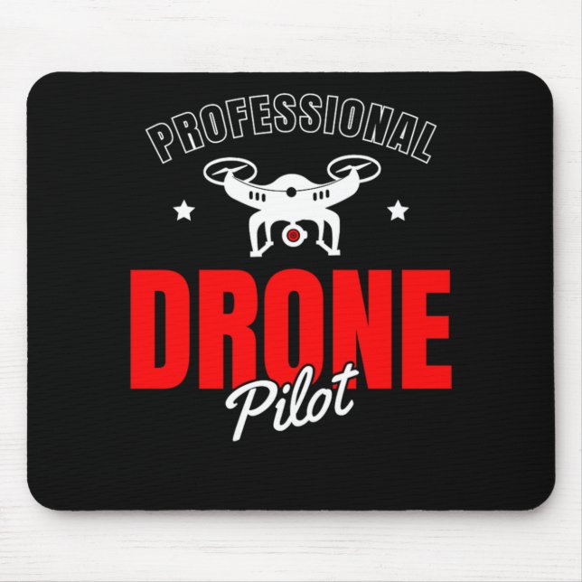 25.Drones for a Drone Pilot Mouse Pad (Front)