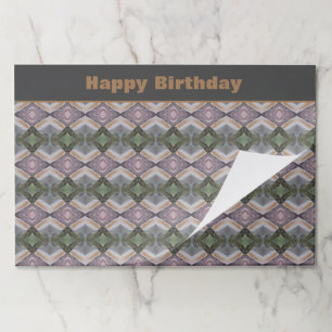 25 Happy Birthday Paper Place Mats