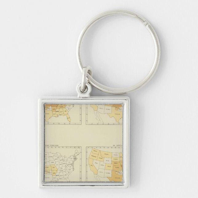 25 Interstate migration 1890 INLA Keychain (Front)
