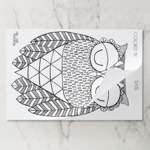 25 Large Coloring Pages for Kids Activity Paper Pa Paper Pad